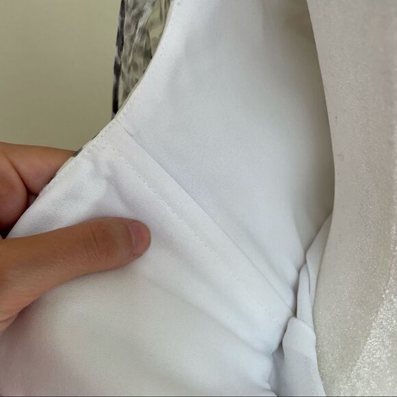 Vintage Milly NY Silk OTS Yellow Polka Dot Dress - Picture 10 of 12